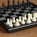 Настольная игра 3 в 1 "Классика": шахматы, шашки, нарды, магнитная доска 20 х 20 см - фото 3786206
