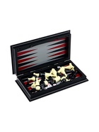 Шахматы с шашками и нардами «Классика», 3 в 1, магнитная доска 20×20 см - Фото 5