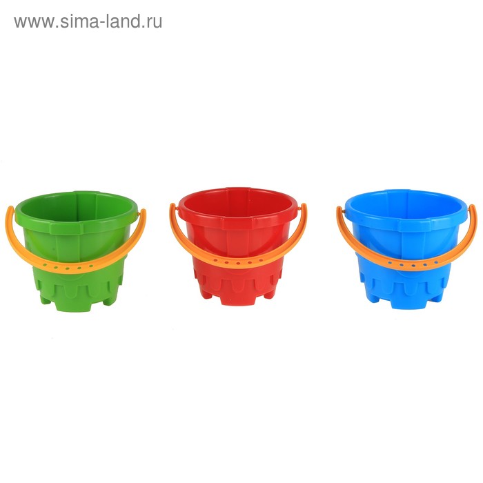 Ведро "Крепость" цвета МИКС - Фото 1