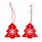 Елочные игрушки «Ёлочки», 2 шт. - Фото 2