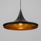 Светильник BayerLux Подвес «Дельта» 1×40 Вт E27 черный 36×36×118 см - Фото 3