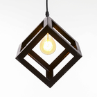 Светильник BayerLux Подвес «Квадрат» 1×40 Вт E27 16×16×116 см - Фото 1