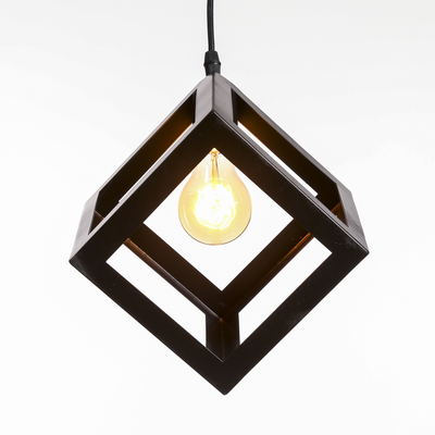 Светильник BayerLux Подвес «Квадрат» 1×40 Вт E27 16×16×116 см