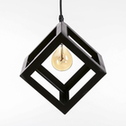 Светильник BayerLux Подвес «Квадрат» 1×40 Вт E27 16×16×116 см - Фото 2