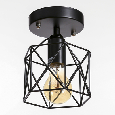 Люстра «Сеть» 1×40 Вт Е27 черный 13×13×17 см BayerLux