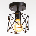 Люстра «Сеть» 1×40 Вт Е27 черный 13×13×17 см BayerLux - Фото 2