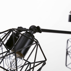 Люстра «Сеть» 5×40 Вт Е27 черный 70×70×34 см BayerLux - Фото 5