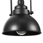 Бра «Вента» 1×40 Вт Е27 20×31×21.5 см чёрный - Фото 7