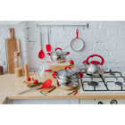 Кастрюля из нержавеющей стали Доляна «Вернер», 1.9 л, d=16 см, с крышкой - Фото 12