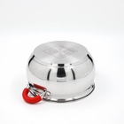 Кастрюля Доляна «Вернер», 2.5 л, d=18 см, с крышкой, капсульное дно, индукция, нержавеющая сталь - Фото 4