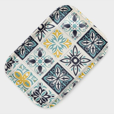 Поднос прямоугольный Доляна «Самобранка», 30×21×1.8 см, пластик, рисунок МИКС