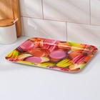 Поднос прямоугольный Доляна «Самобранка», 30×21×1.8 см, пластик, рисунок МИКС - Фото 8