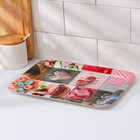 Поднос прямоугольный Доляна «Самобранка», 30×21×1.8 см, пластик, рисунок МИКС - Фото 9