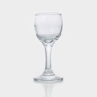 Набор стеклянных бокалов для ликёра Bistro, 60 мл, 6 шт - фото 4535690