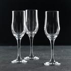 Набор стеклянных бокалов для шампанского Tulipe, 200 мл, 3 шт - фото 947359