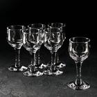 Набор стеклянных бокалов для ликёра Tulipe, 55 мл, 6 шт - фото 296603137