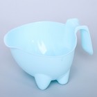 Ванночка «Буль-Буль», со сливом, цвет голубой, ковш МИКС - Фото 4