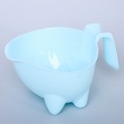 Ванночка «Буль-Буль», со сливом, цвет голубой, ковш МИКС - Фото 4