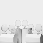 Набор стеклянных бокалов для коньяка Bistro, 385 мл, 6 шт - фото 4535702