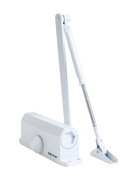 Доводчик дверной ТУНДРА d=60WW, до 60 кг, белый - Фото 19