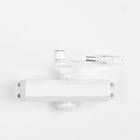 Доводчик дверной ТУНДРА d=60WW, до 60 кг, белый - Фото 6