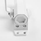 Доводчик дверной ТУНДРА d=60WW, до 60 кг, белый - Фото 8