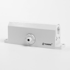 Доводчик дверной ТУНДРА d=60WW, до 60 кг, белый - Фото 9