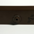 Доводчик дверной ТУНДРА d=60BR, до 60 кг, коричневый - Фото 12
