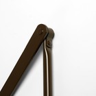 Доводчик дверной ТУНДРА d=60BR, до 60 кг, коричневый - Фото 13