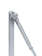 Доводчик дверной ТУНДРА d=60SL, до 60 кг, цвет серебро - Фото 9