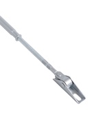 Доводчик дверной ТУНДРА d=60SL, до 60 кг, цвет серебро - Фото 7