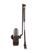 Доводчик дверной ТУНДРА d=80BR, от 45-70 кг, коричневый - Фото 8