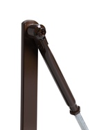 Доводчик дверной ТУНДРА d=80BR, от 45-70 кг, коричневый - Фото 9