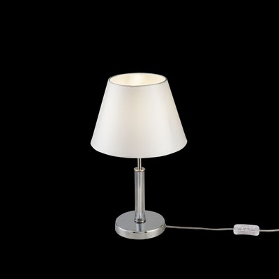 Настольная лампа Clarissa 1x40Вт E14 хром