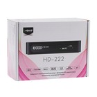 Приставка для цифрового ТВ "Эфир" HD-222, FullHD, DVB-T2, HDMI, RCA, USB, черная - Фото 6