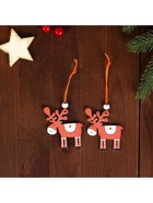 Елочные игрушки «Олени», 2 шт. - Фото 5