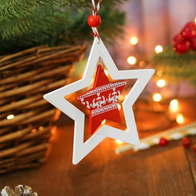 Елочная игрушка «Звезда»