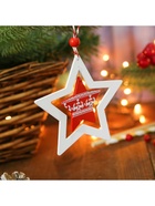 Елочная игрушка «Звезда» - Фото 2