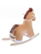 Качалка «Лошадка: Звёздочка», музыкальная, бежевая, цвет звёзд МИКС - Фото 4
