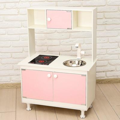 Игровая мебель «Кухонный гарнитур SITSTEP», цвет розовый