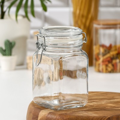 Банка для сыпучих продуктов «Кремлин», 1,05 л, с крышкой