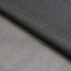 Дублерин рашель, стрейч, ширина 150 см, цвет чёрный - Фото 1