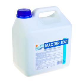 Бесхлорное  средство  для  очистки воды  в бассейне "Мастер-пул", универсальное, 3л