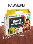 Набор первоклассника, 42 предмета, Calligrata «Школа», в картонной коробке - Фото 3