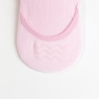 Носки-невидимки женские, цвет розовый, р-р 23-25 (36-40) - Фото 2