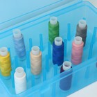 Органайзер для ниток, 42 ячейки, 23.5×13.5×6.5 см, МИКС - Фото 4