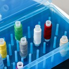 Органайзер для ниток, 42 ячейки, 23.5×13.5×6.5 см, МИКС - Фото 11