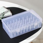 Органайзер для ниток, 42 ячейки, 23.5×13.5×6.5 см, МИКС - Фото 12