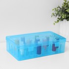 Органайзер для ниток, 42 ячейки, 23.5×13.5×6.5 см, МИКС - Фото 5