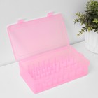 Органайзер для ниток, 42 ячейки, 23.5×13.5×6.5 см, МИКС - Фото 7